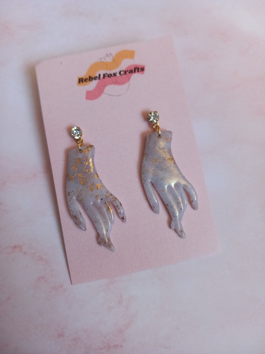 Celestial Hand Earrings