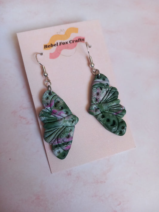 Moth Nature Earrings