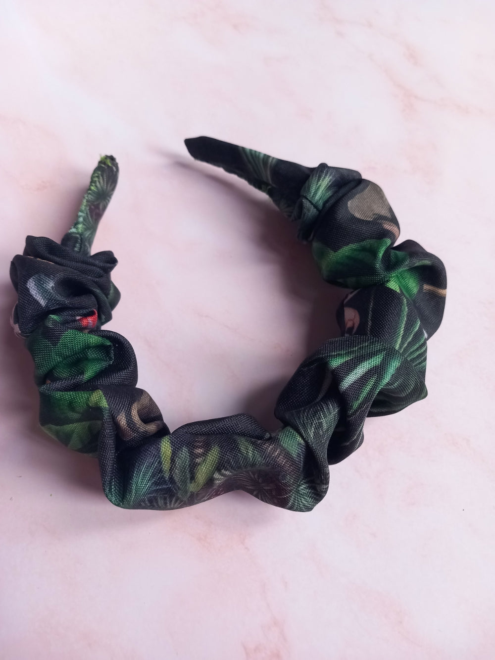 Tropical Green Rainforest Headband