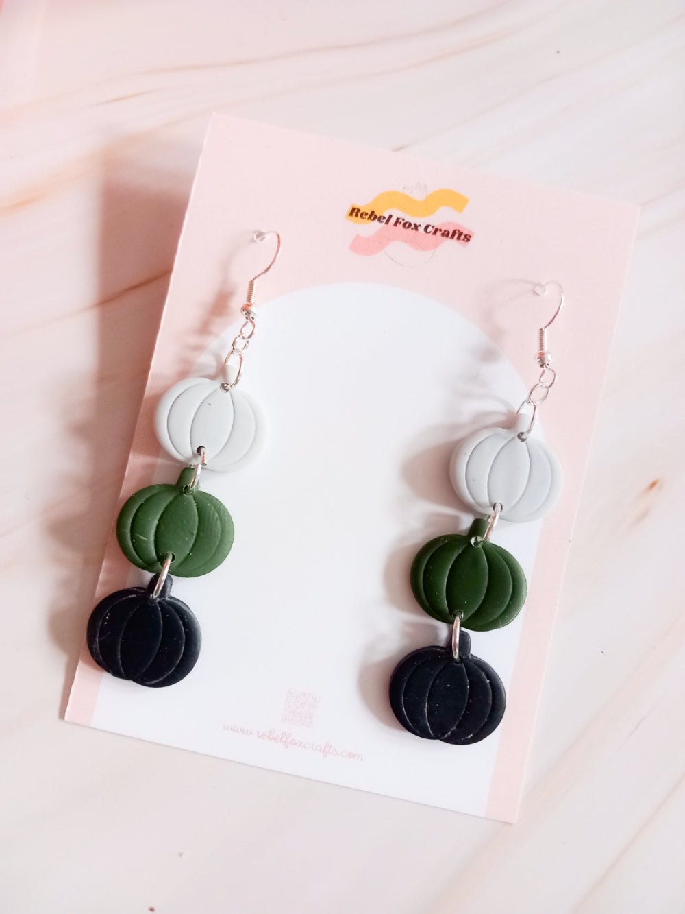 Pumpkin Trio Earrings