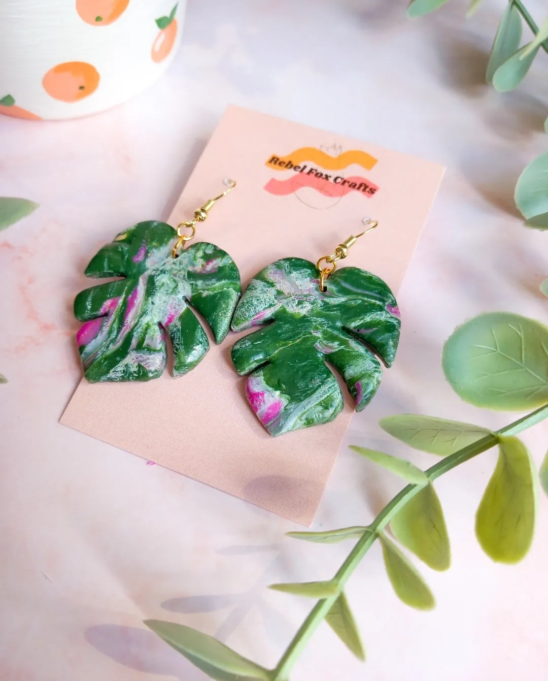 Plant Mum Statement Earrings