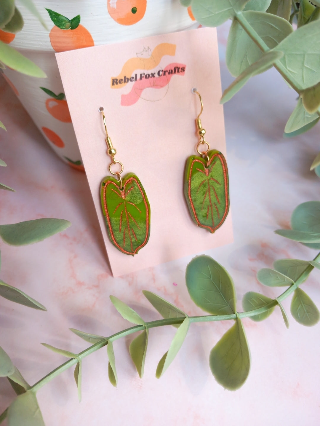 Plant Mum Statement Earrings