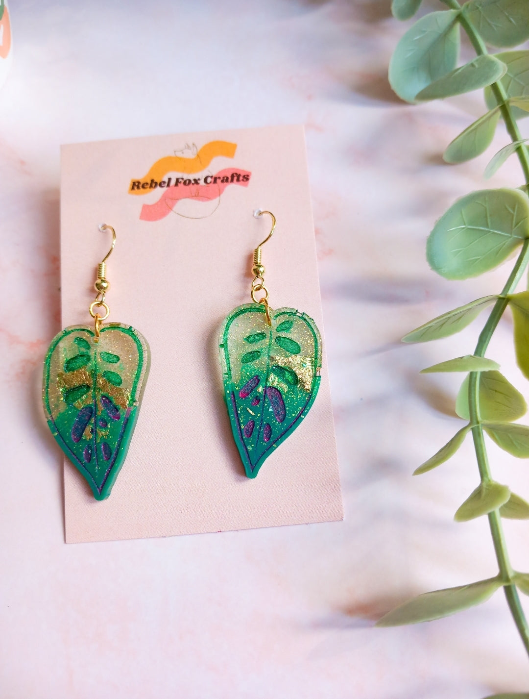 Plant Mum Statement Earrings