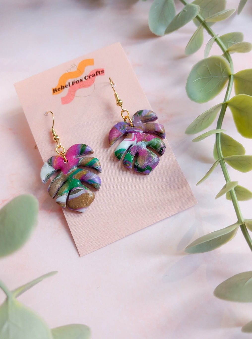 Plant Mum Statement Earrings