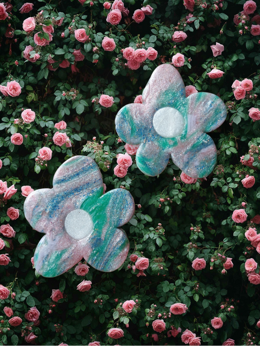 Whimsical Daisy Large Statement Studs