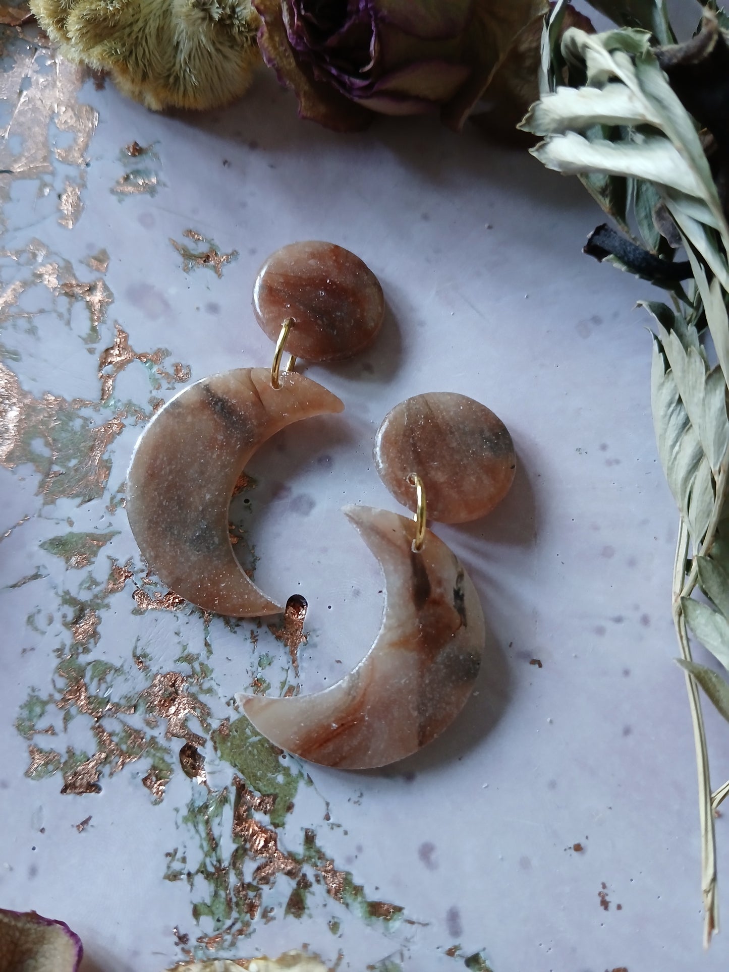 Crescent Moon Earrings