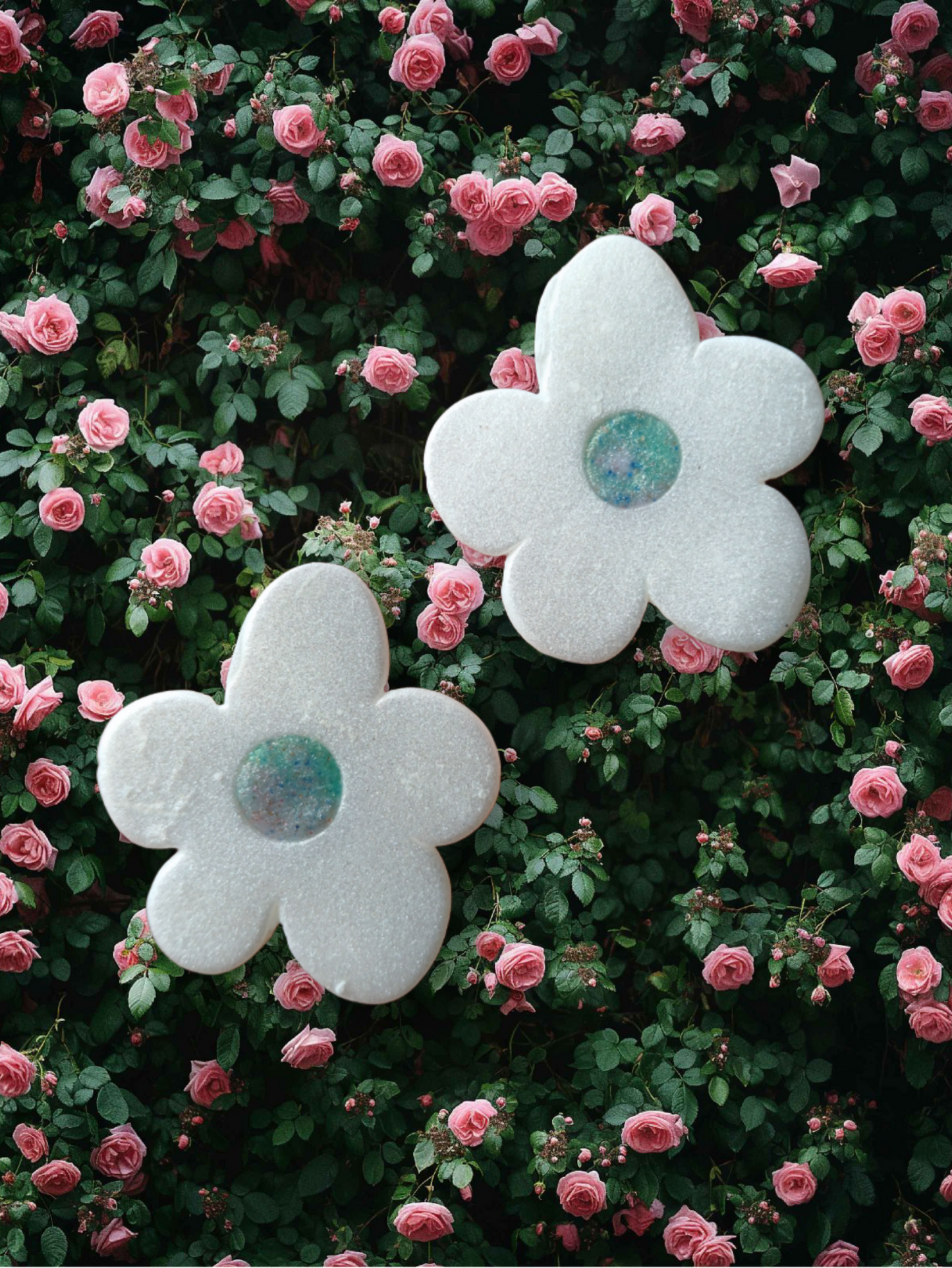 Whimsical Daisy Large Statement Studs