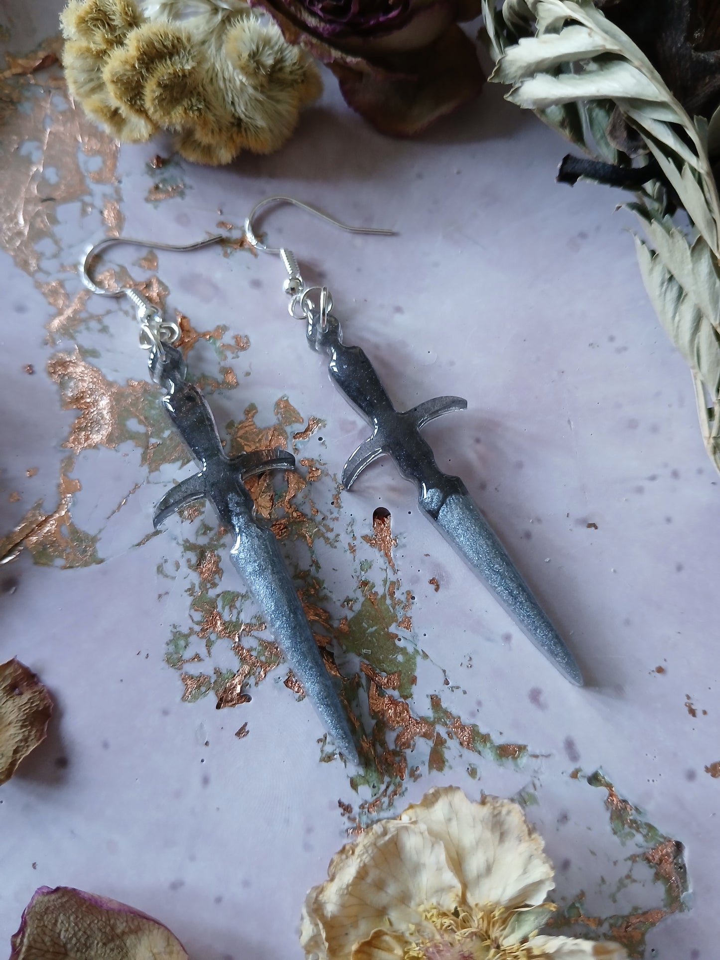 Talladium Dagger Earrings