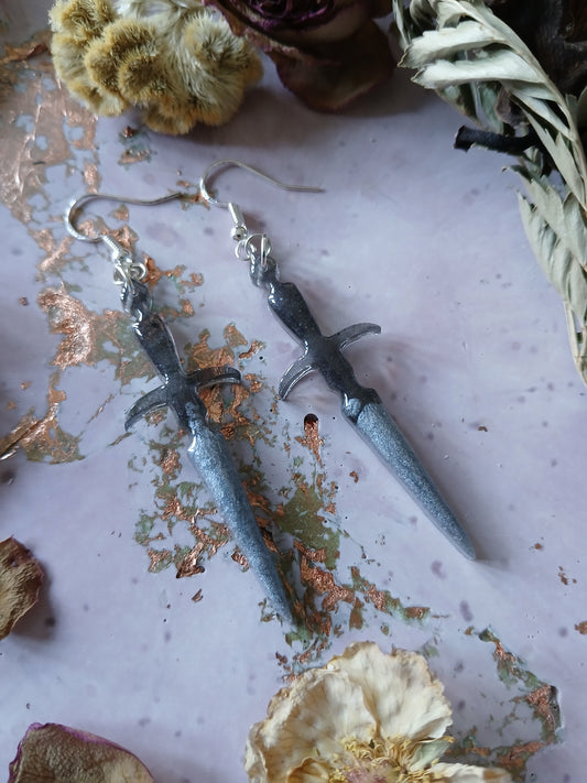 Talladium Dagger Earrings