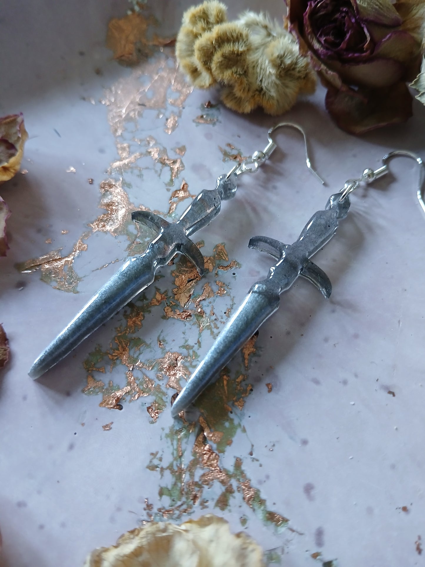 Talladium Dagger Earrings