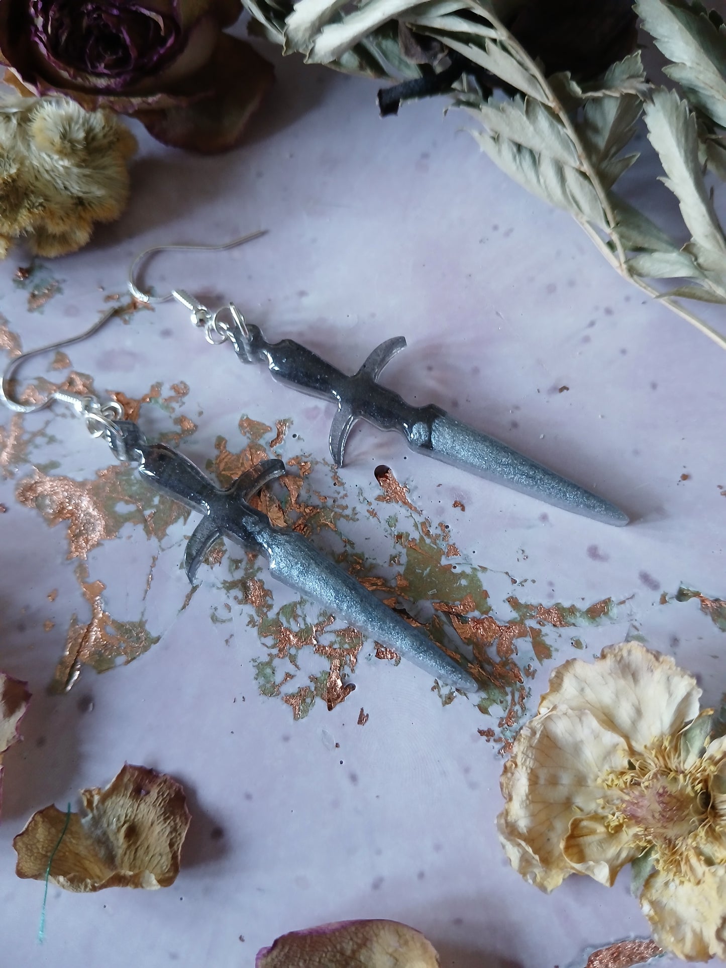 Talladium Dagger Earrings