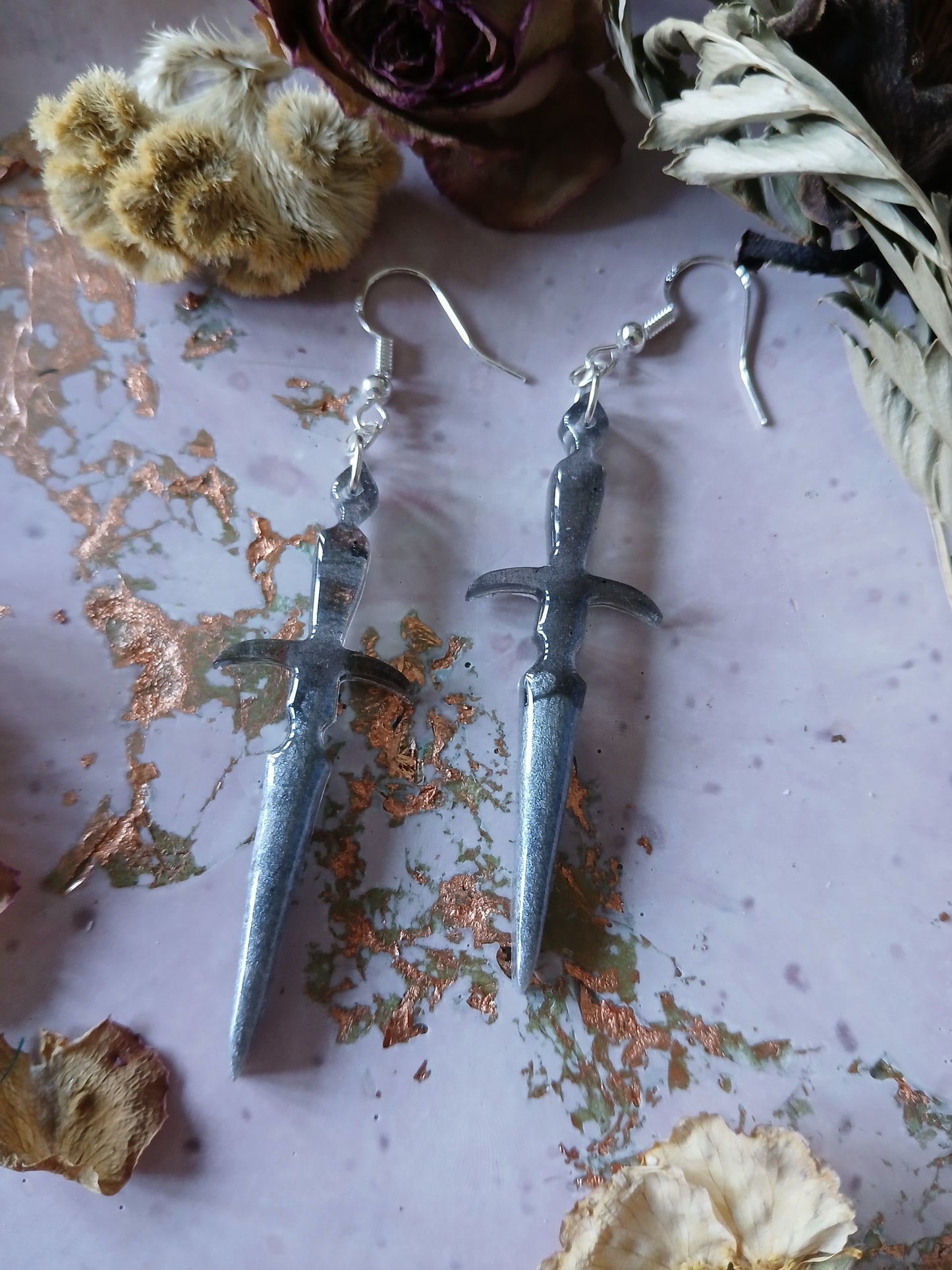Talladium Dagger Earrings
