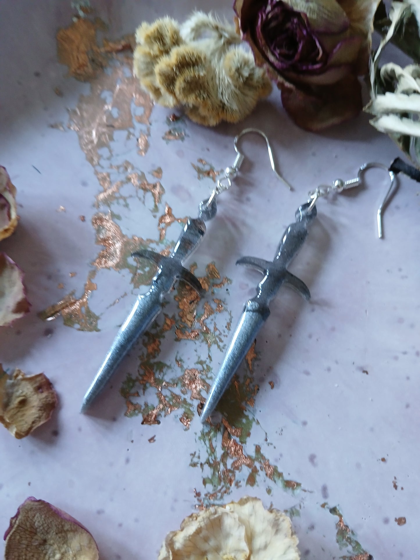 Talladium Dagger Earrings