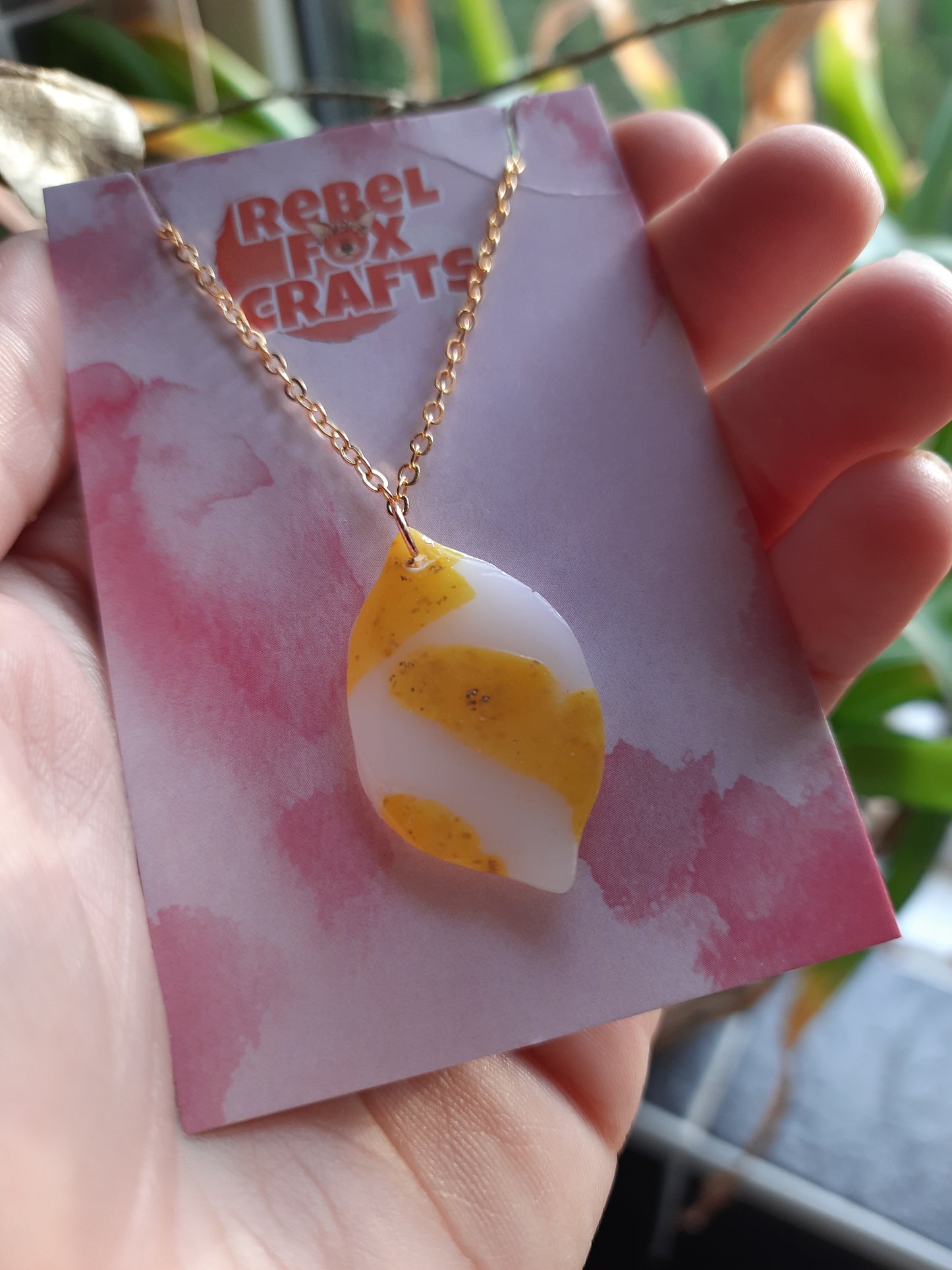 Lemon Slice Necklace
