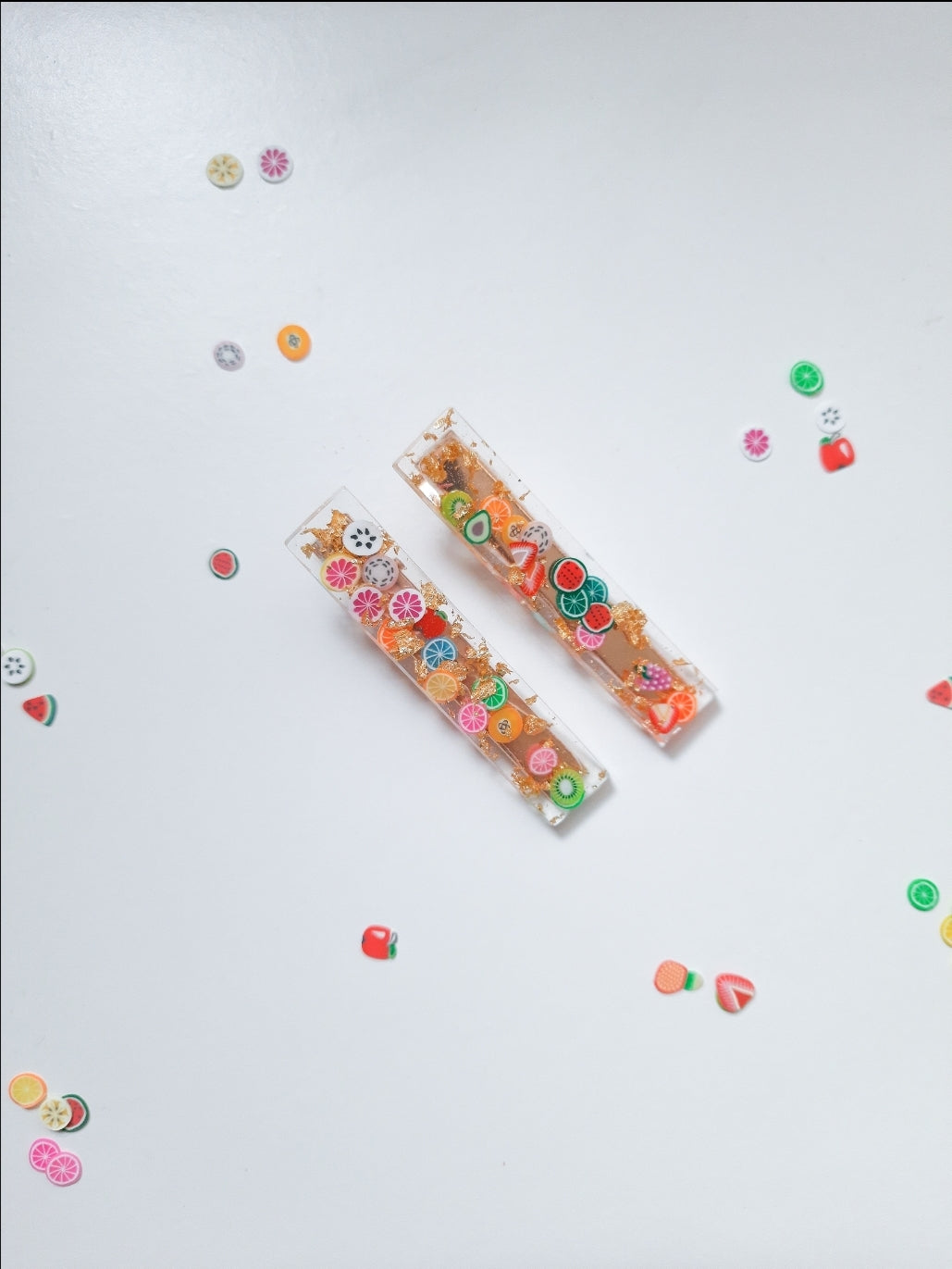 Fruity Hairclips (2 Pack