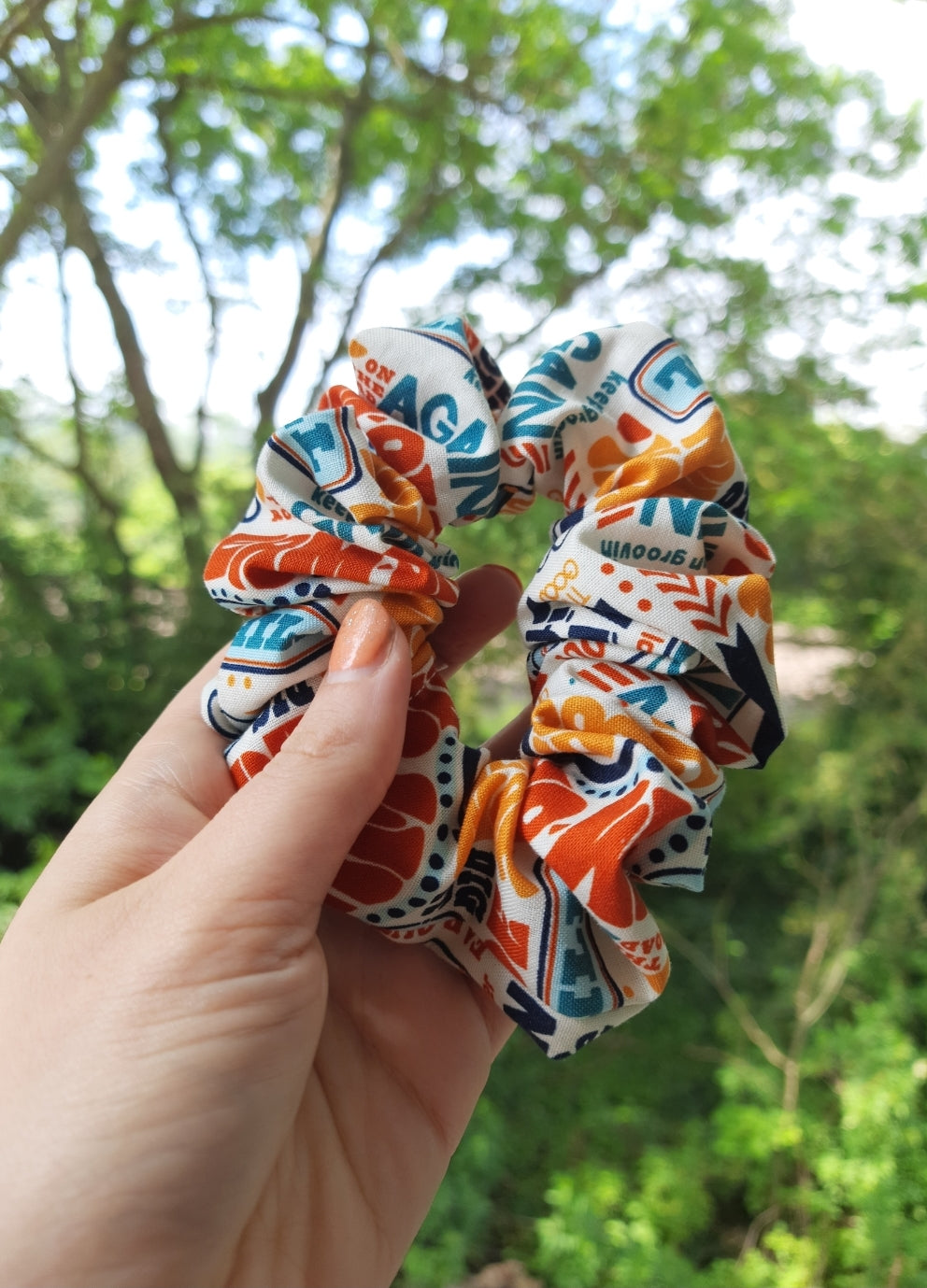 Dreamland 60s Summer Small Scrunchie