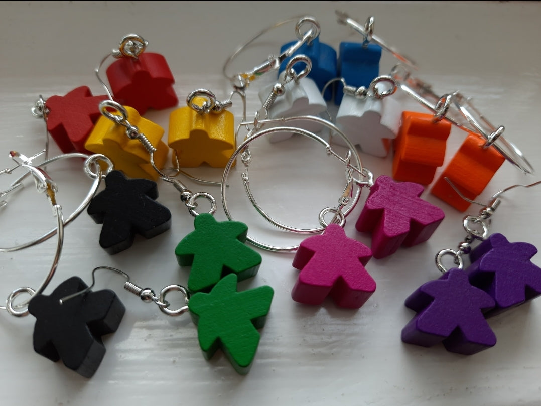 Meeple Earrings
