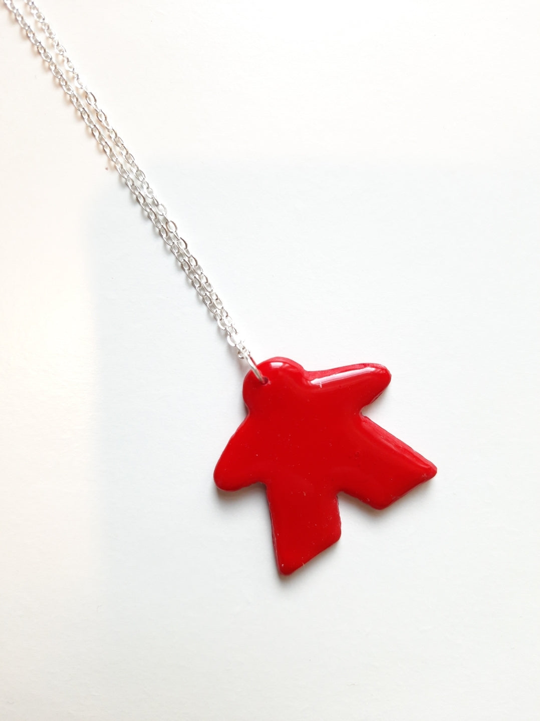 Meeple Clay Necklace