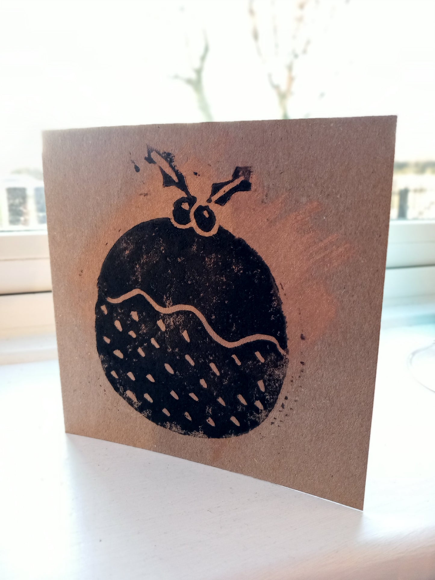 Figgy Pudding Christmas Greeting Card