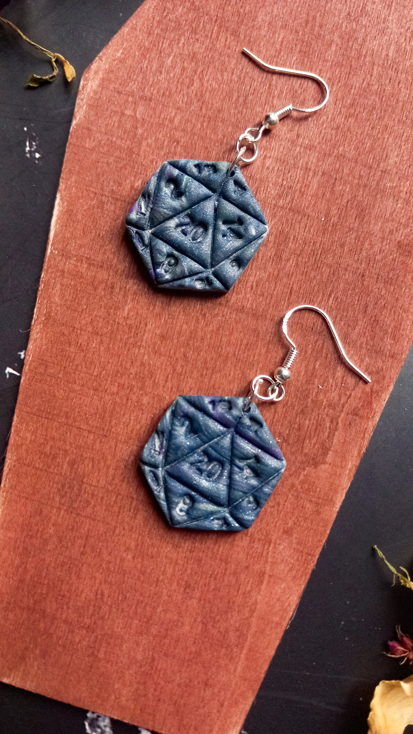 d20 D&D Earrings