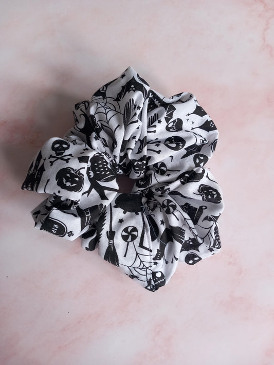 Haunted House Halloween Extra Large Scrunchie