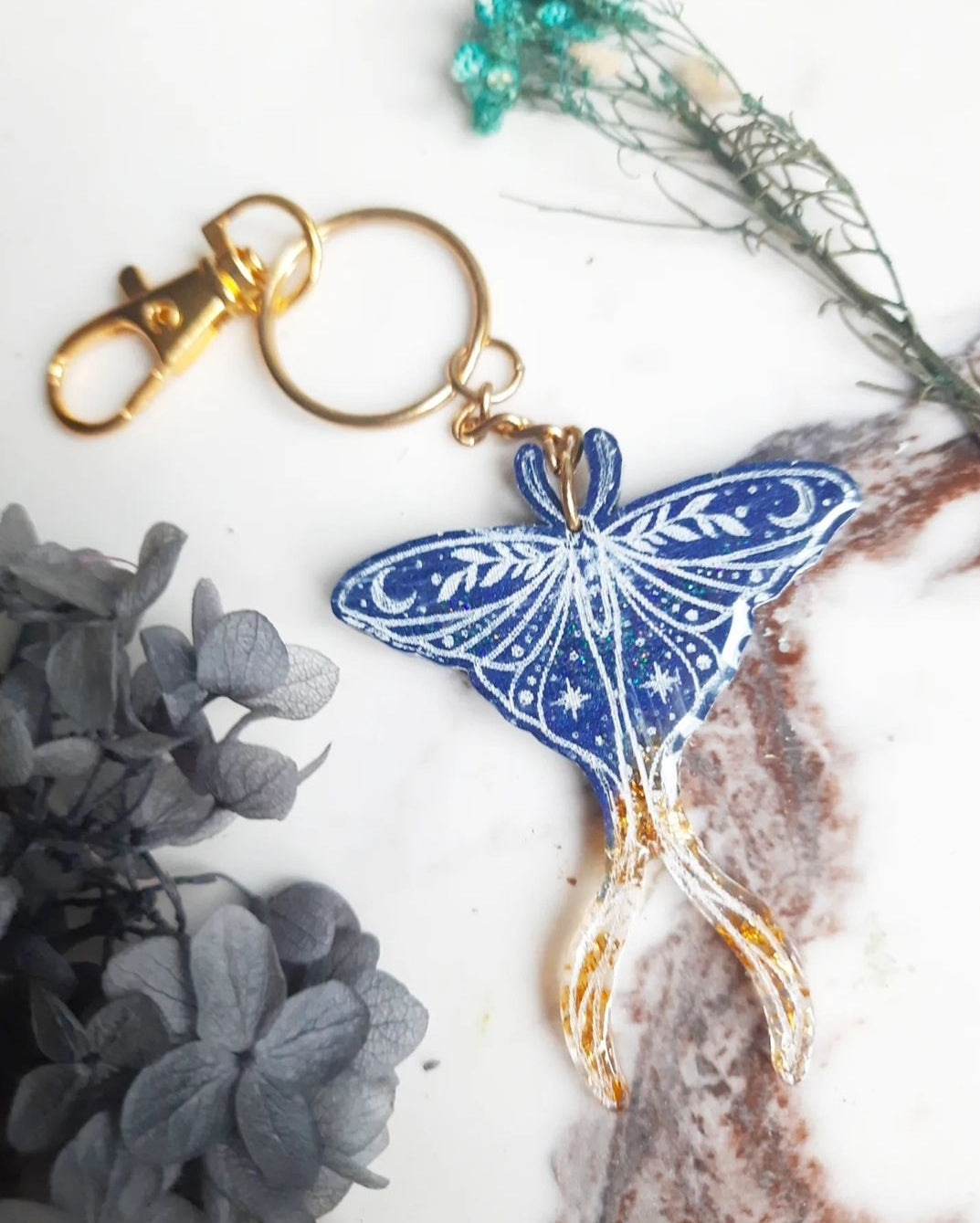 Resin keyring on sale