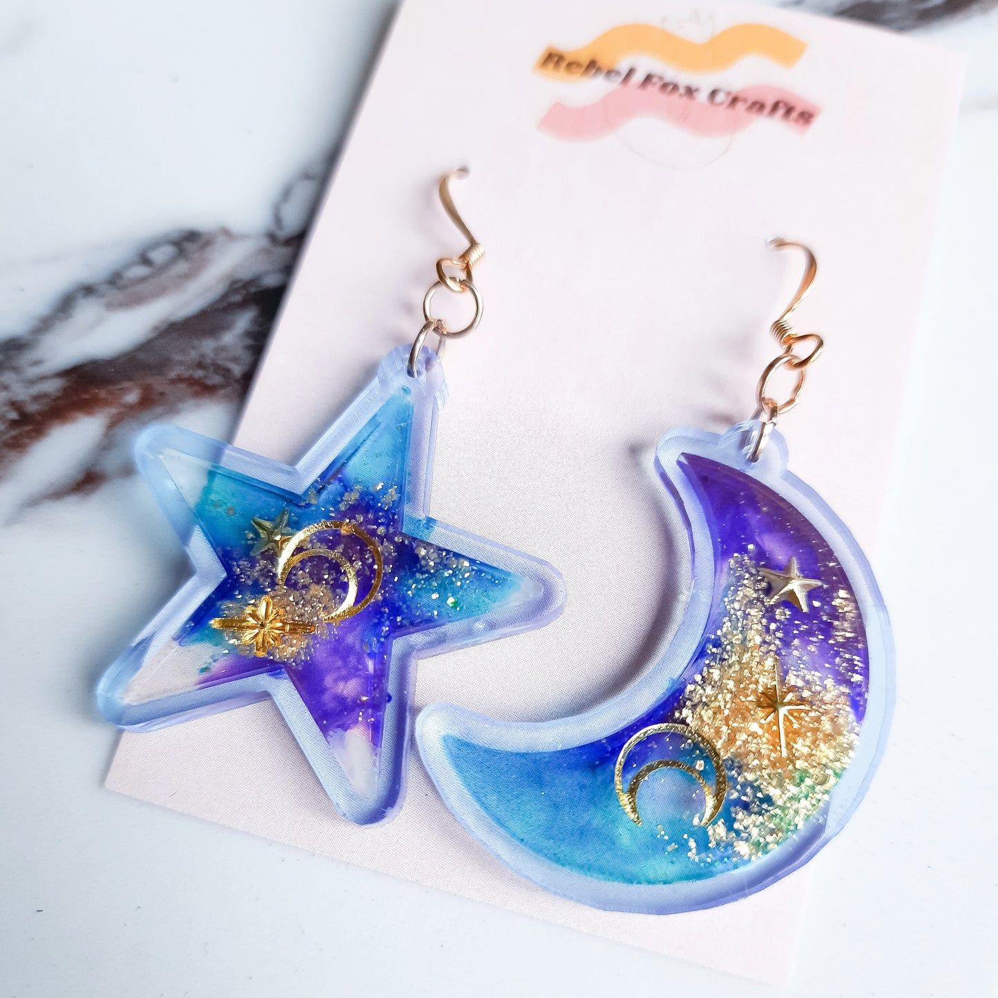 Star & Moon Opposites Earrings