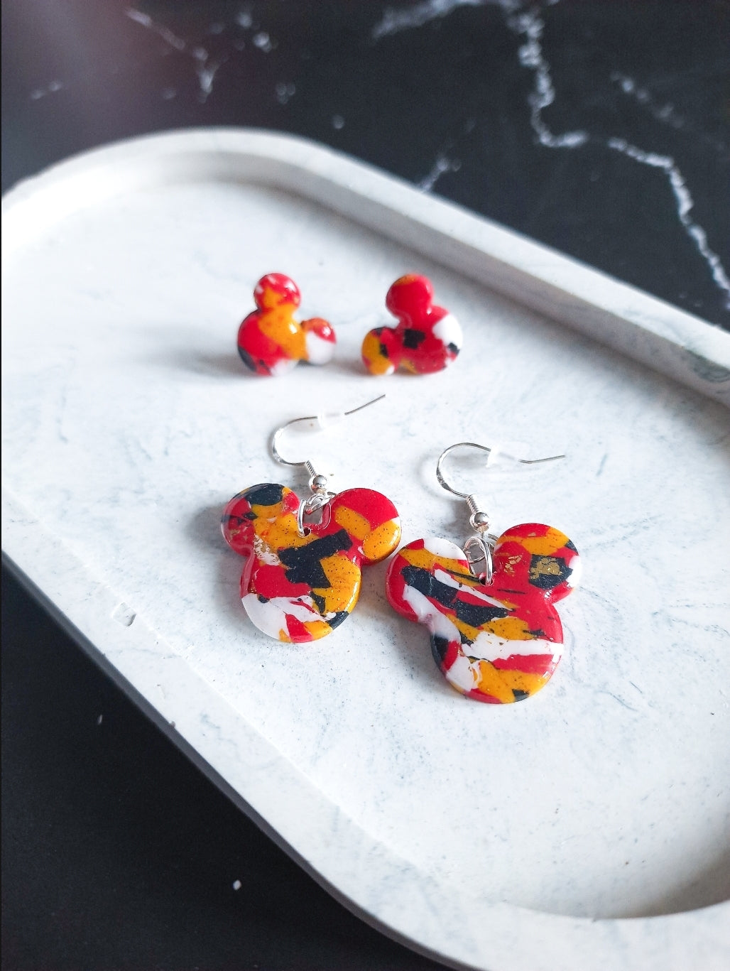 Magical Mouse Polymerclay Earrings